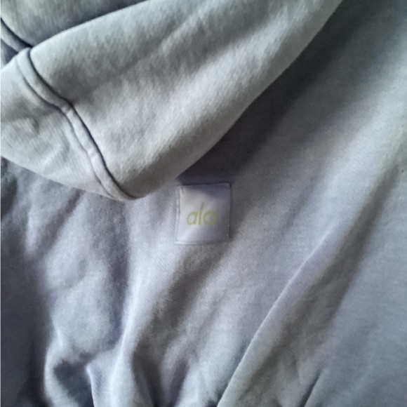 ALO washed breakaway zip-up Hoodie - Picture 6 of 6